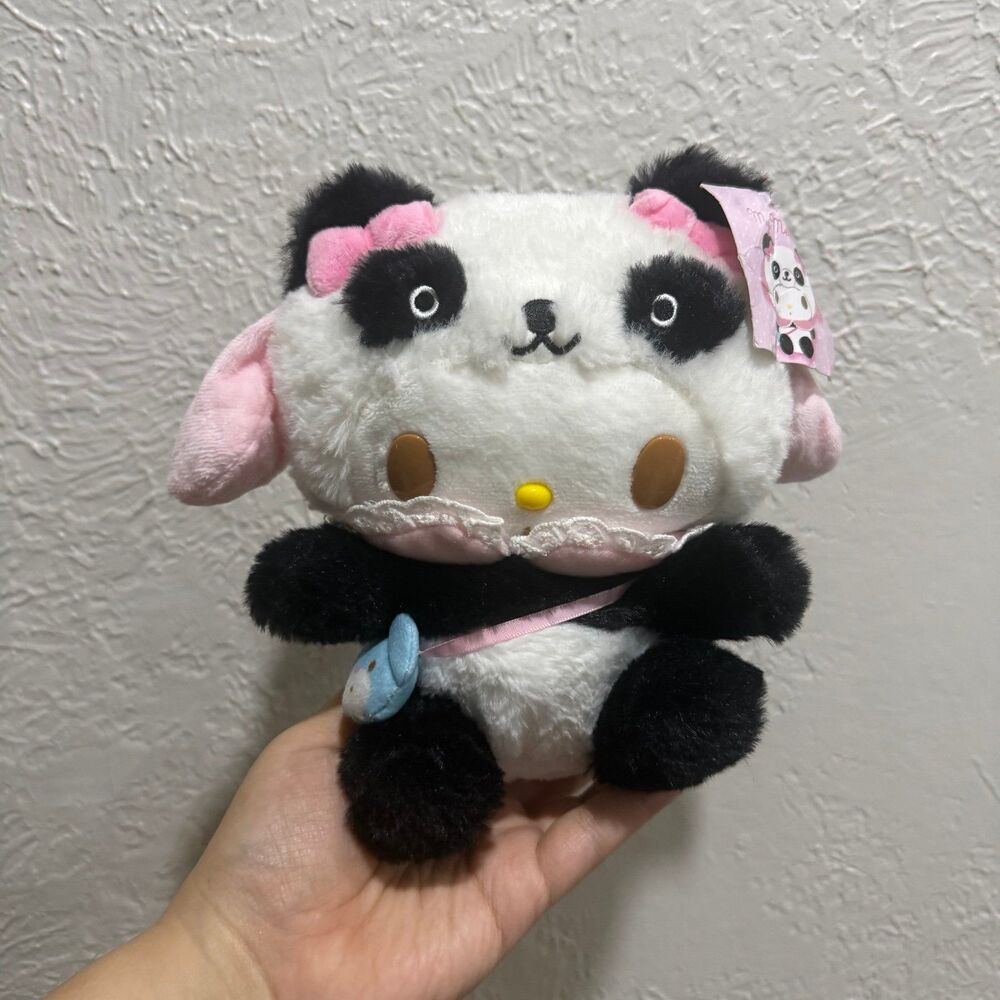 HTF My Melody Stuffed Toy Sanrio Gift Gate Ueno Store Limited Panda